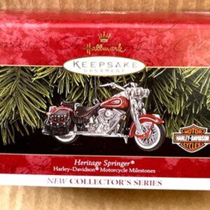 Hallmark Harley-Davidson Heritage Springer Keepsake Ornament
